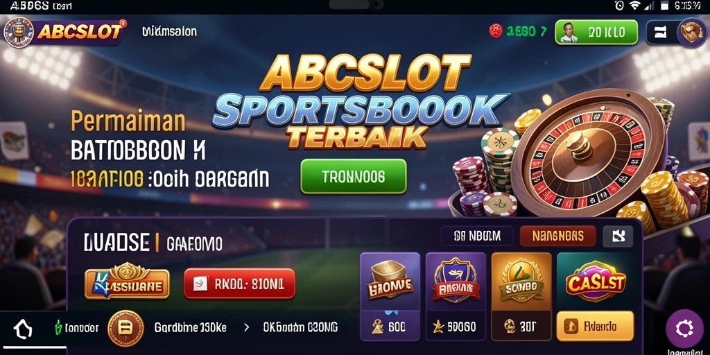 Tampilan menarik dari gameplay Sportsbook ABCSLOT.