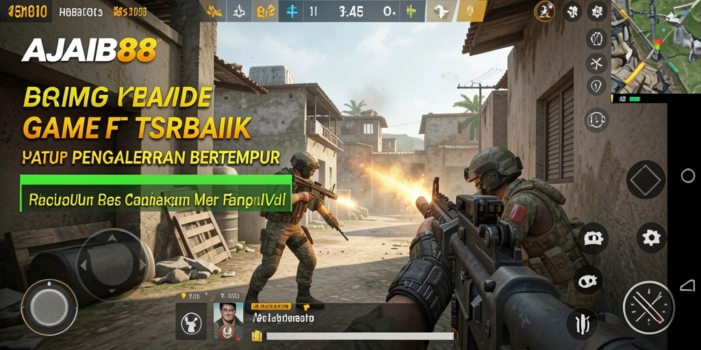 Tangkapan layar dari gameplay penuh aksi AJAIB88.