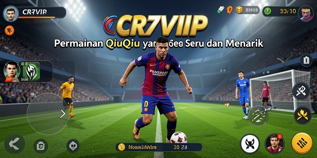 Gameplay QiuQiu seru di CR7VIP dengan interaksi real-time.