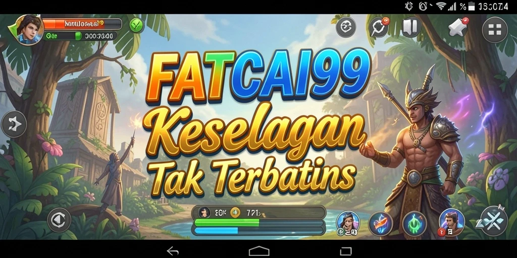 Tangkapan layar dari gameplay FATCAI99 menunjukkan keseruan simulasi.
