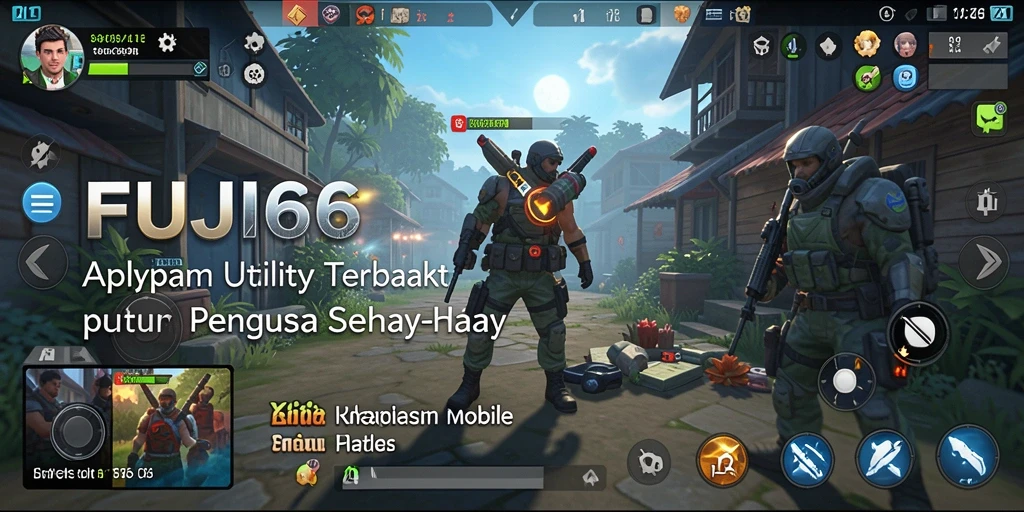 Screenshot tampilan utama aplikasi FUJI66 yang menampilkan pengingat dan daftar tugas.