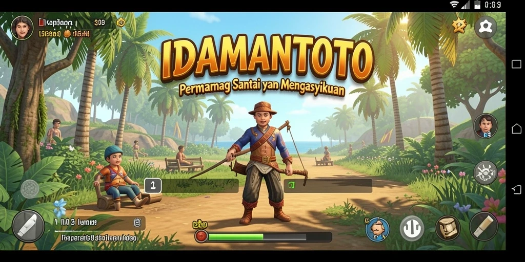 Screenshot gameplay IDAMANTOTO yang menunjukkan keseruan dan tantangan.