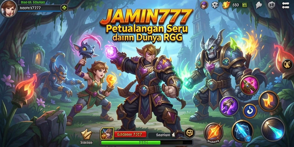 Screenshot gameplay menampilkan petualangan seru dalam dunia RPG.