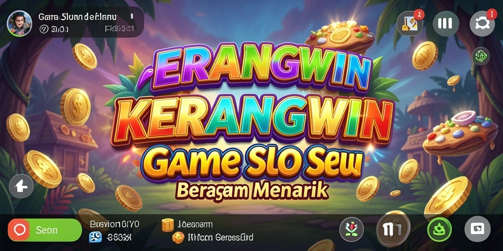 Tampilan gameplay KERANGWIN yang menarik dan menantang.