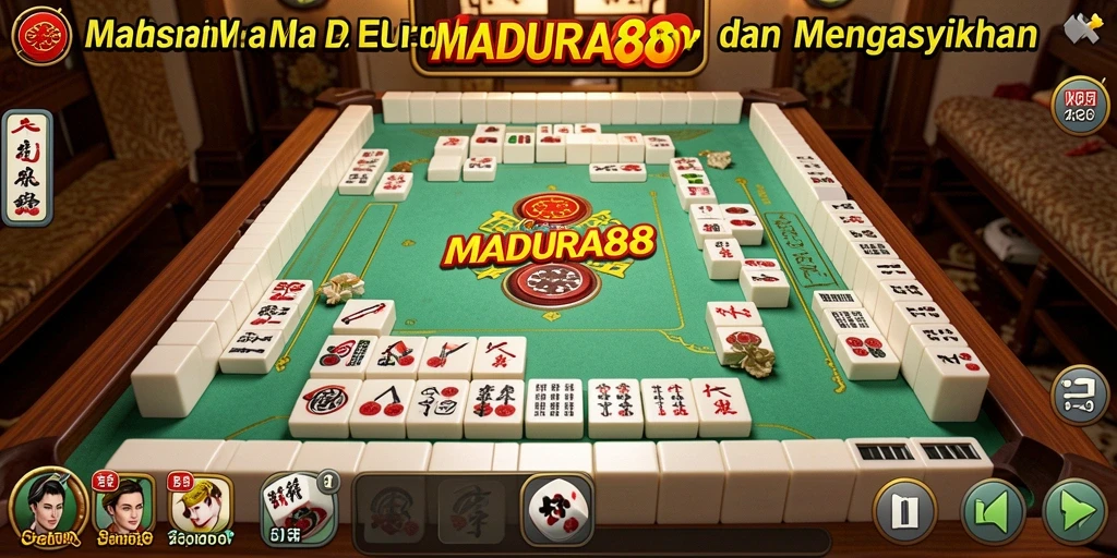 Tampilan seru gameplay <strong>MADURA88</strong> dengan grafis menarik dan antarmuka yang sederhana.
