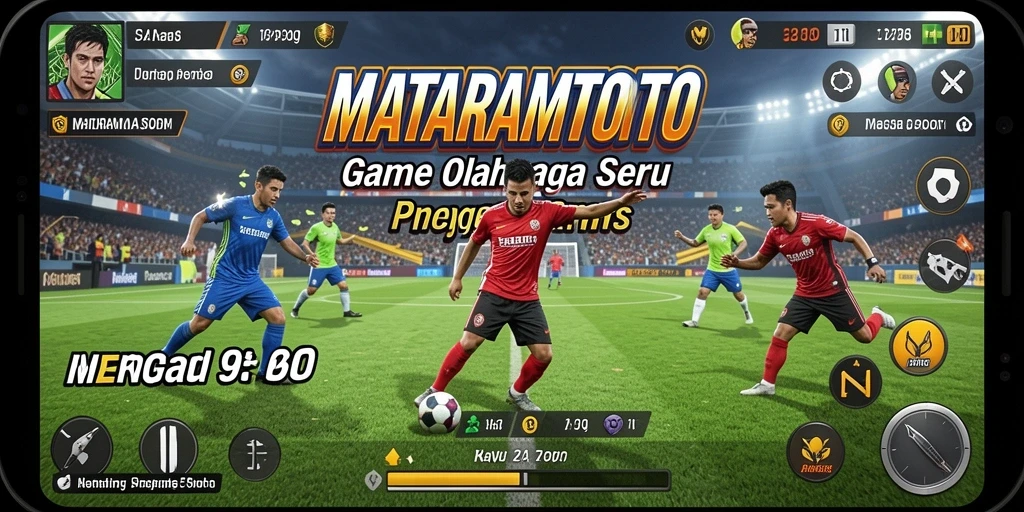Tangkapan layar MATARAMTOTO menampilkan momen seru dalam pertandingan olahraga.