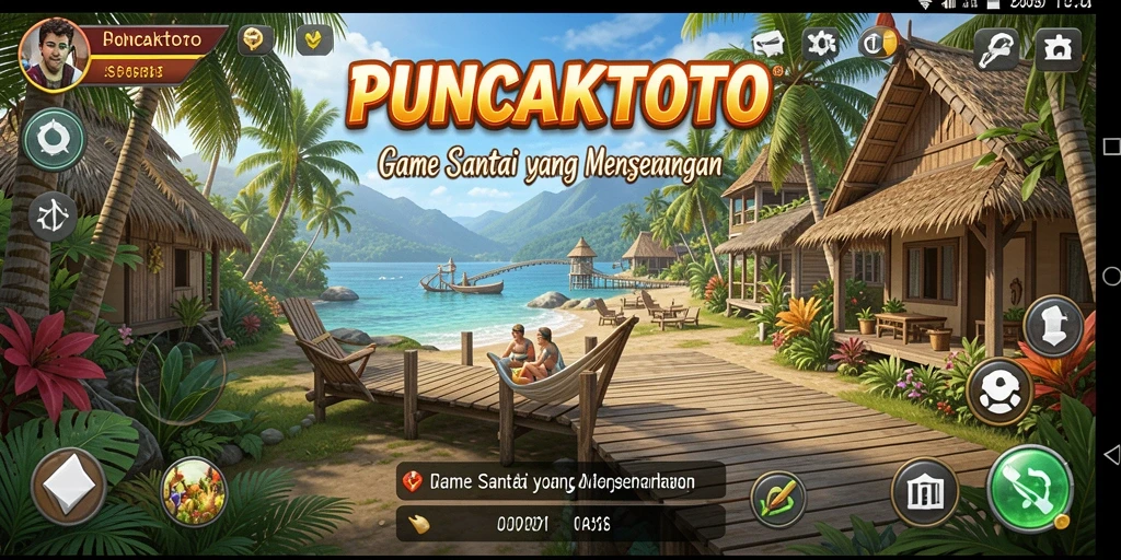 Tampilan gameplay PUNCAKTOTO yang menarik dan penuh warna.