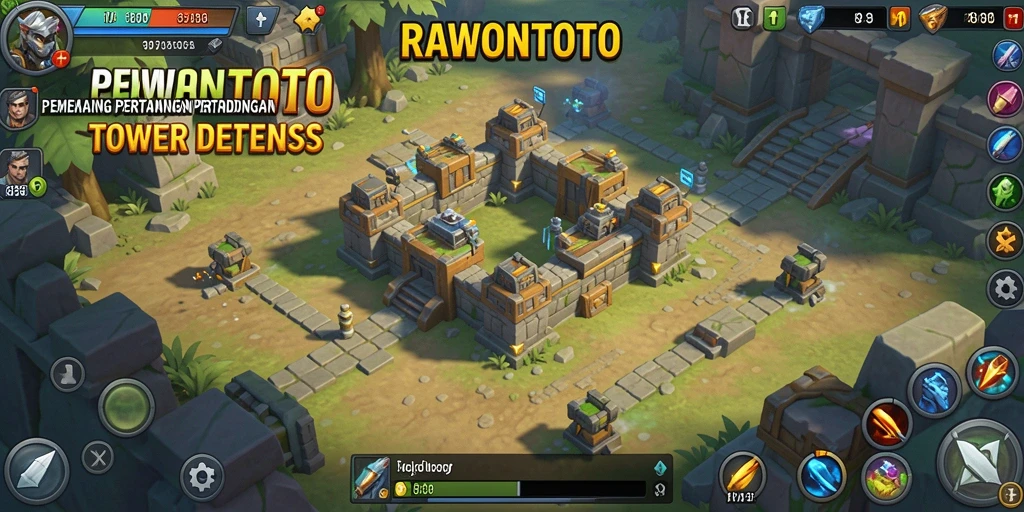 Antisipasi seru dengan gameplay Tower Defense di RAWONTOTO.