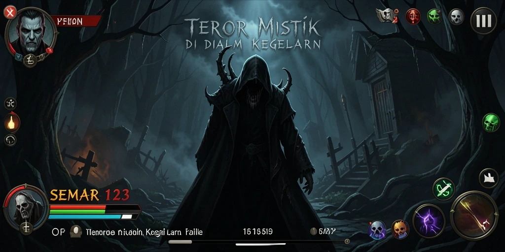 Tampilan gameplay mencekam yang akan membuatmu merinding.