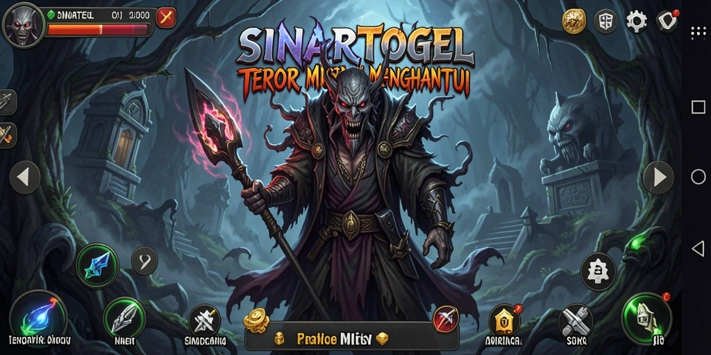 Tampilan gameplay SINARTOGEL yang menyeramkan dan mencekam.